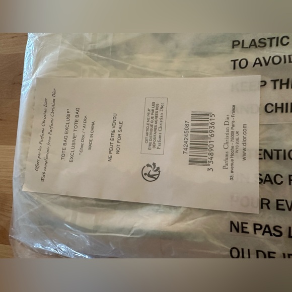 CHRISTIAN DIOR VIP Tote Bag DIORIVIERA - Picture 6 of 7